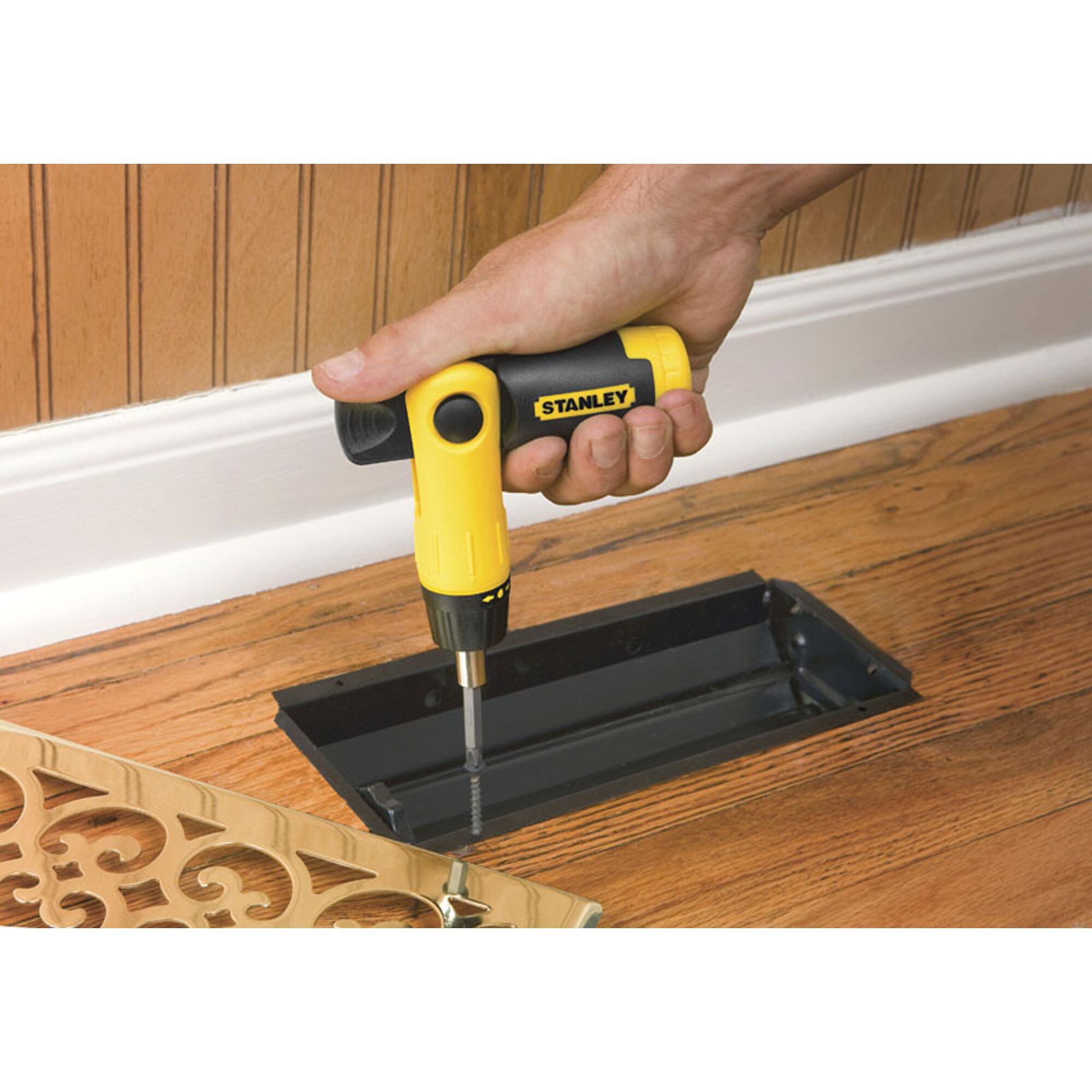 Stanley control deals grip ratcheting screwdriver