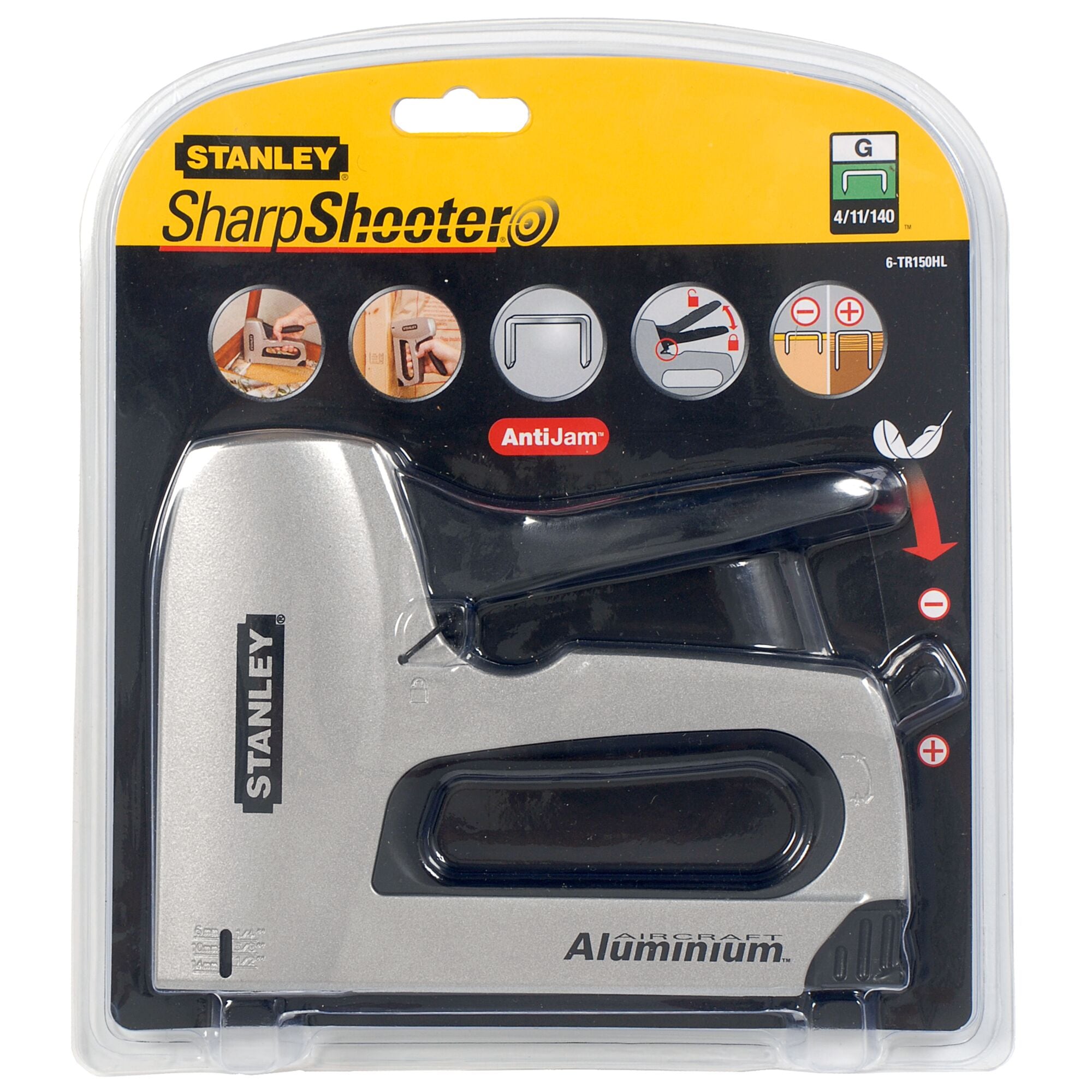 Stanley staple gun clearance tr150