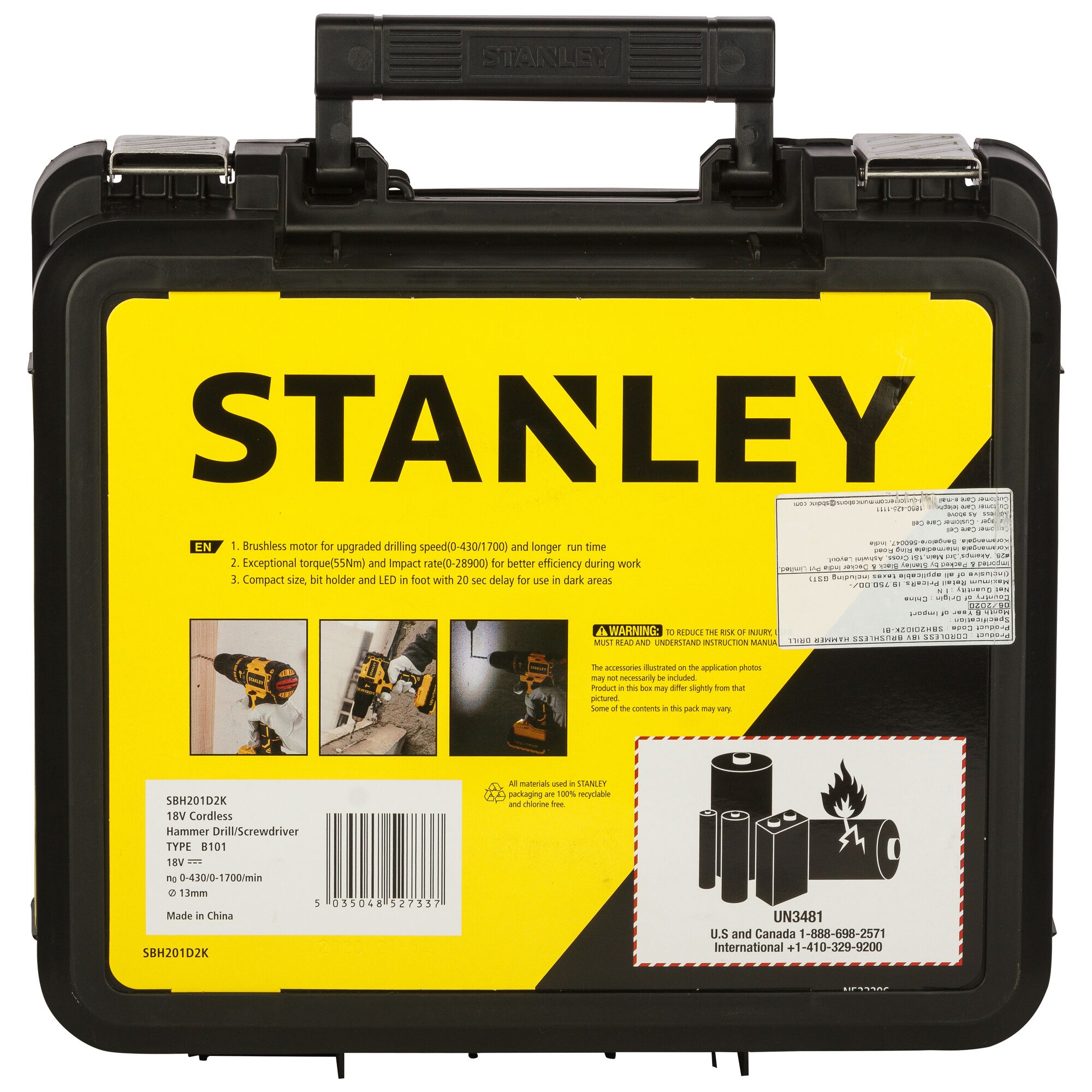 Stanley discount sbh201d2k review