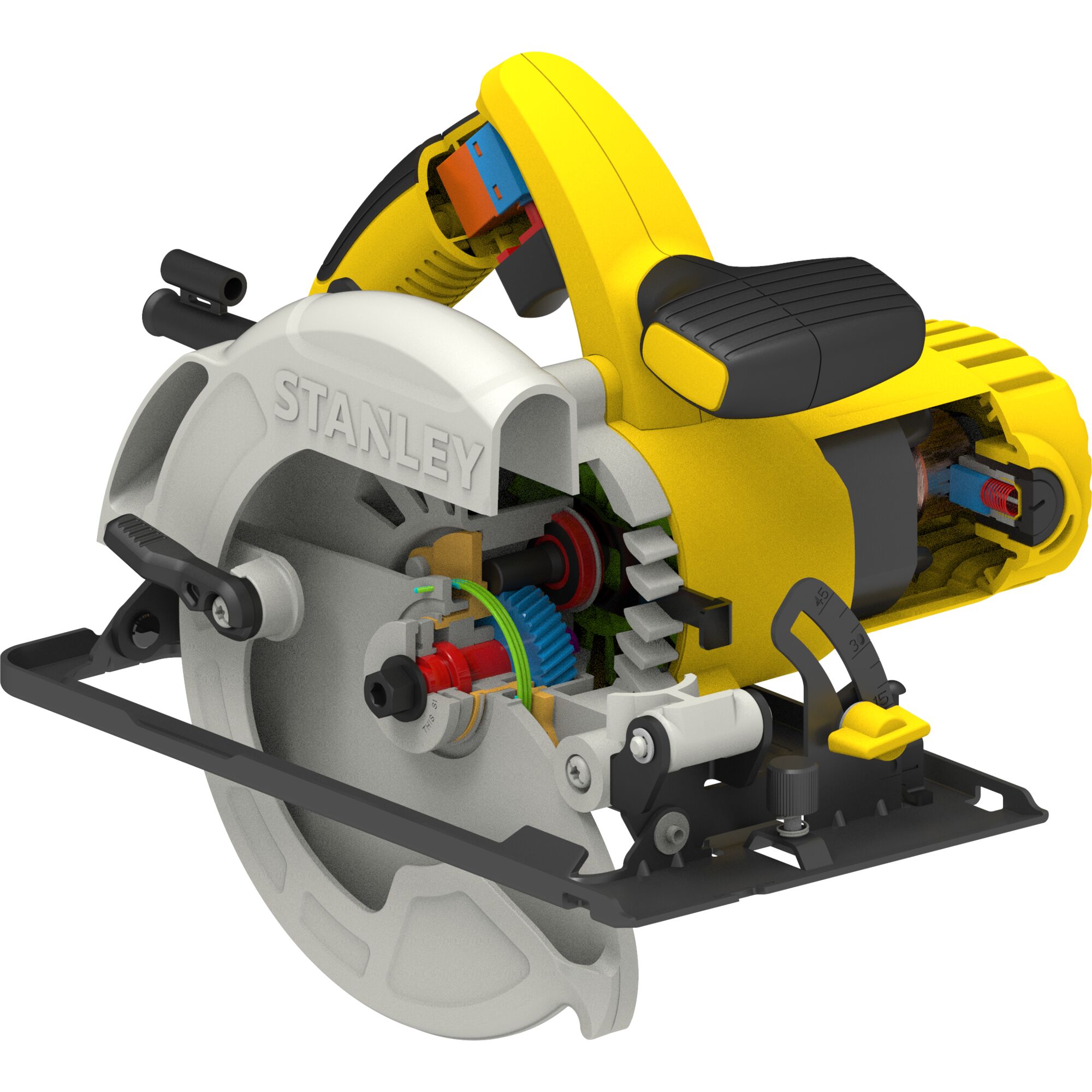 Циркулярка stanley. Дисковая пила Stanley sc16. Пила дисковая sc16-ru Stanley 1600вт. Сетевая циркулярная пила Stanley sc16, 1600 Вт.