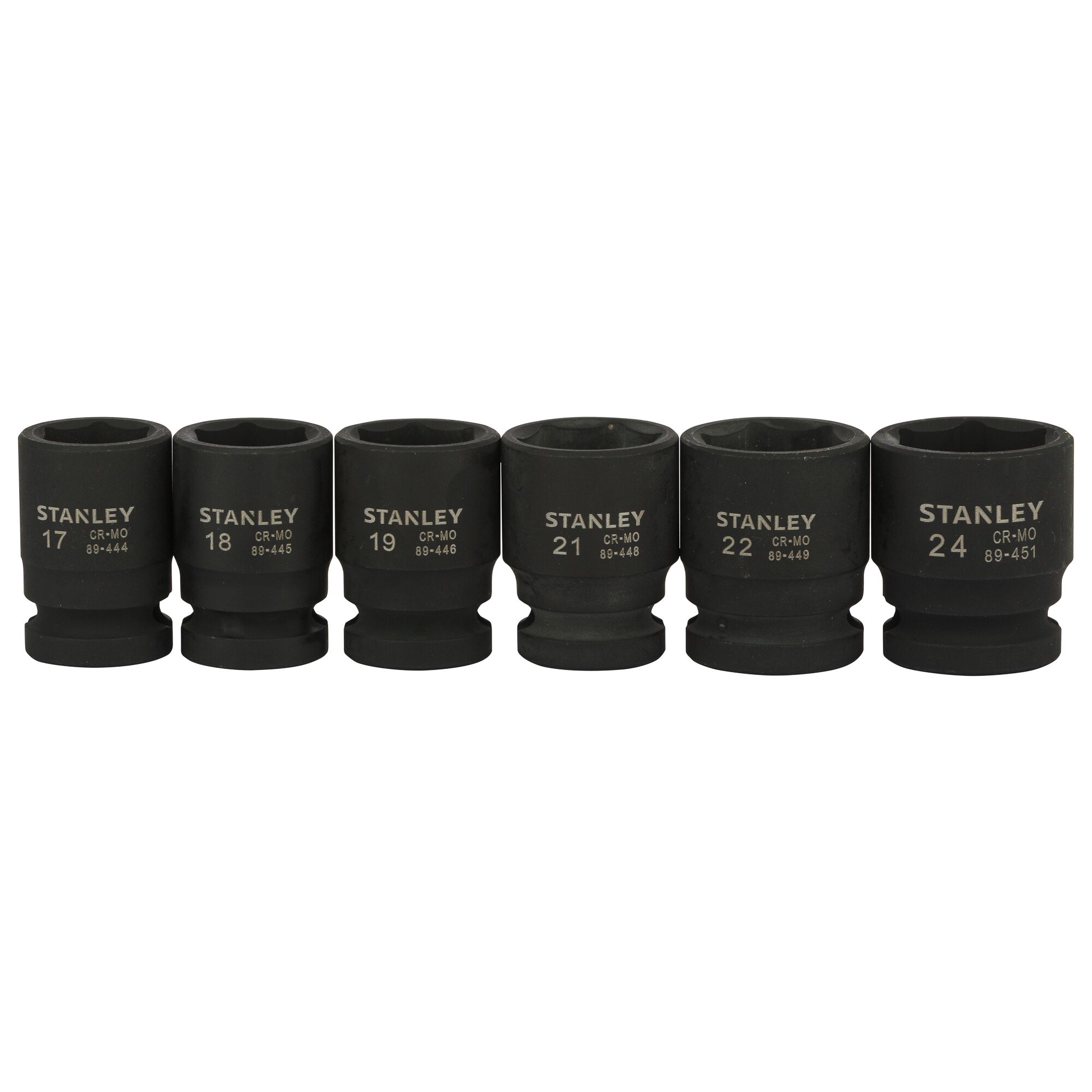 Stanley deep clearance impact socket set