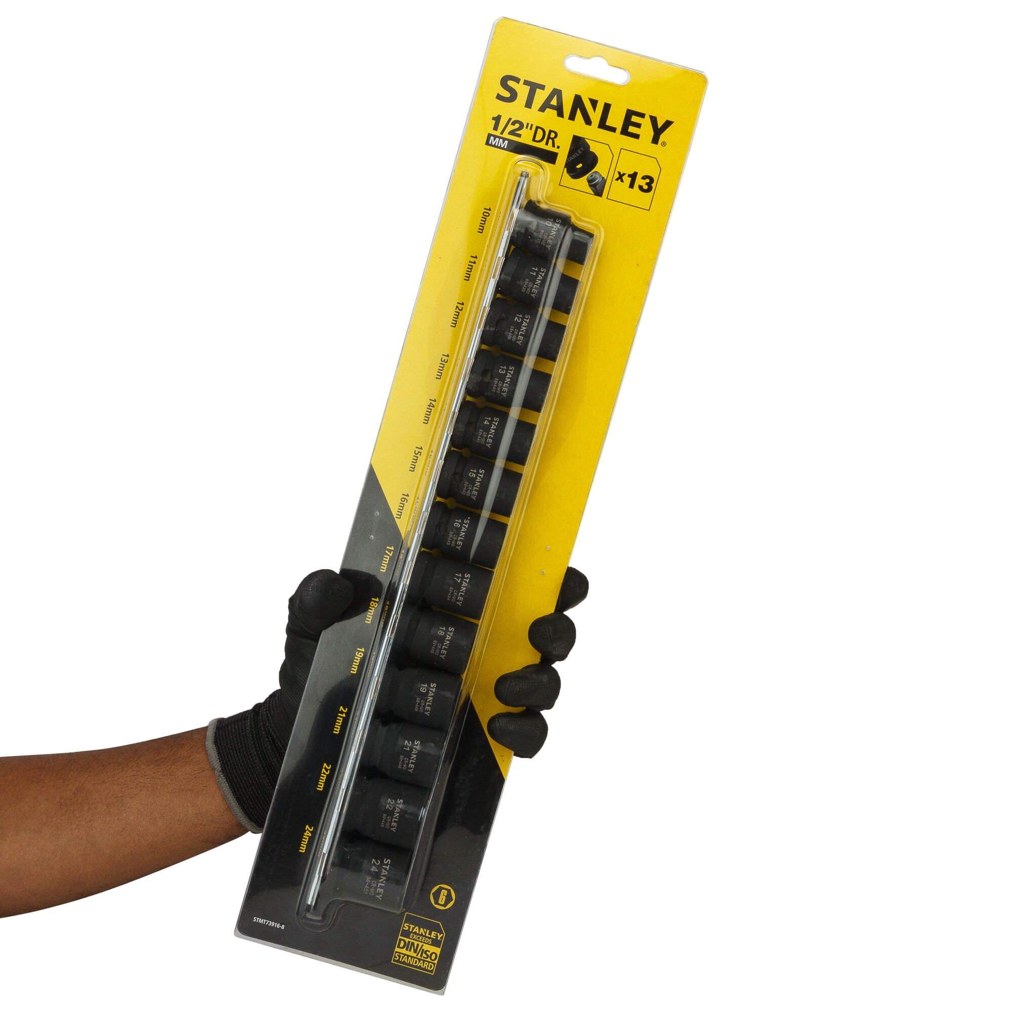 Stanley deep clearance impact socket set