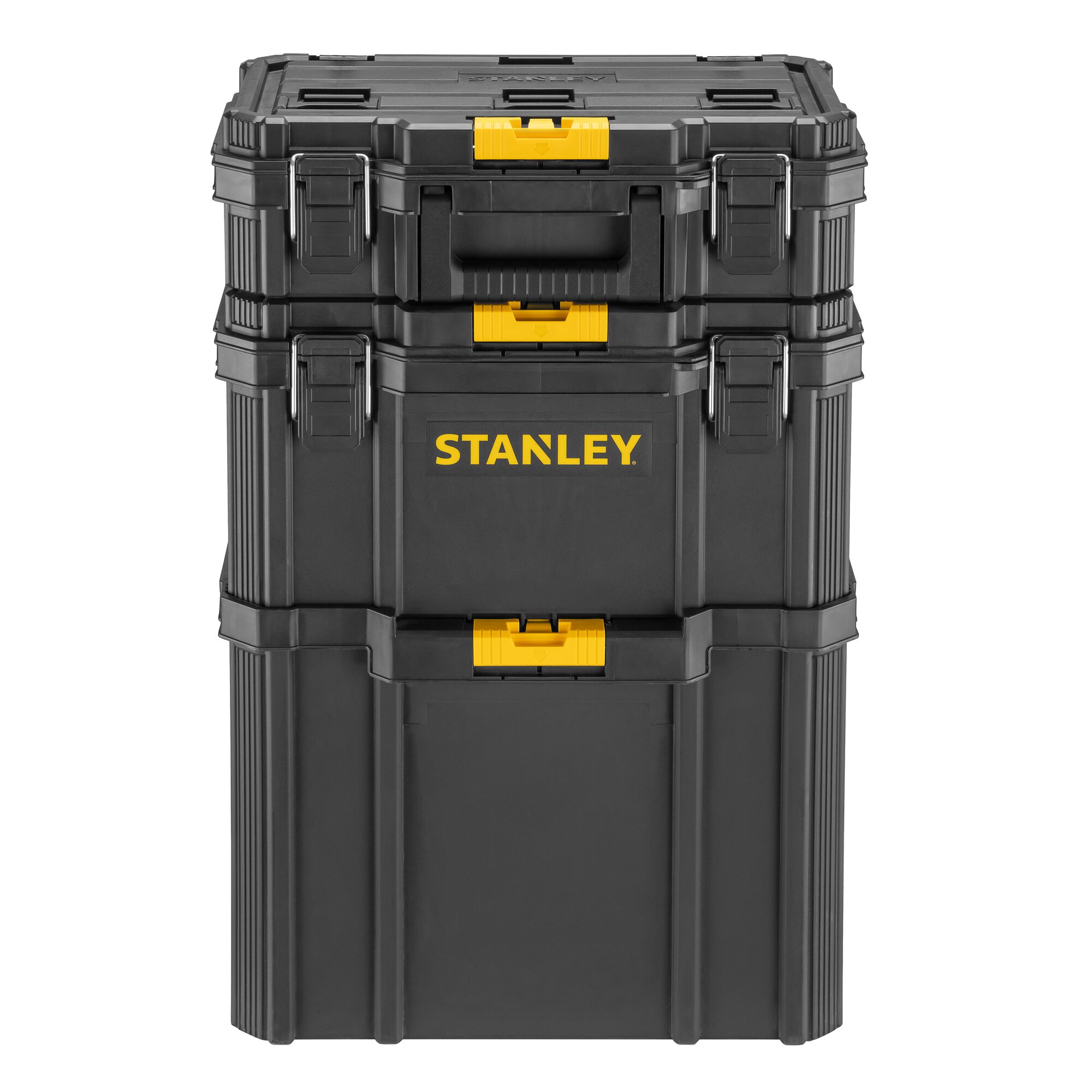 Stanley plastic tool box deals on wheels